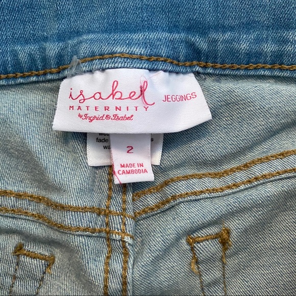 Isabel maternity side panel jeggings - Picture 5 of 12